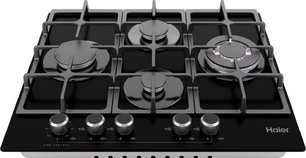 Газовая варочная панель Haier HHX-G64CWMB фото 3 в Тюмени