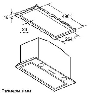 Вытяжка Нефф D55ML66N0 фото 3 в Тюмени Вытяжка Neff D55ML66N0 фото 3 в Тюмени