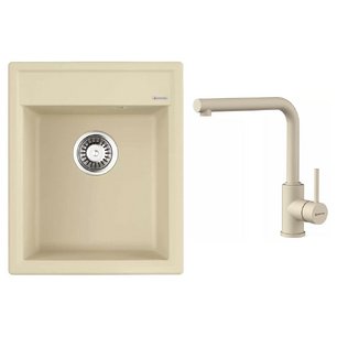 Omoikiri (мойка Daisen 42-BE + смеситель NAKAGAWA BE-P) фото в Тюмени