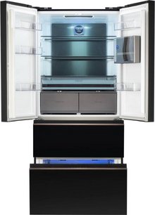 Холодильник Hyundai CM55043F черное стекло фото 4 в Тюмени