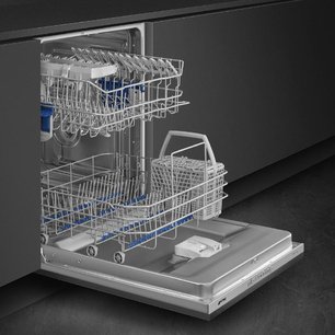 Встраиваемая посудомоечная машина Смег STL281DS фото 2 в Тюмени Встраиваемая посудомоечная машина Smeg STL281DS фото 2 в Тюмени