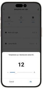 Встраиваемый винный шкаф Dunavox DVN-25.65DB.TO фото 3 в Тюмени