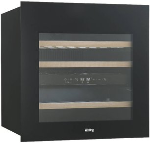 Встраиваемый винный шкаф Korting KFW 604 DB GN фото 2 в Тюмени