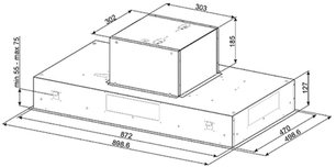 Вытяжка Смег KSEG90X2 фото 2 в Тюмени Вытяжка Smeg KSEG90X2 фото 2 в Тюмени