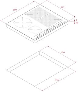Индукционная варочная панель Teka IZF 64440 MSP BLACK фото 2 в Тюмени