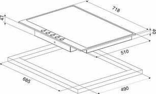 Варочная панель Smeg P775-1 фото 2 в Тюмени