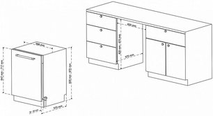 Встраиваемая посудомоечная машина Кертинг KDI 60488 фото 4 в Тюмени Встраиваемая посудомоечная машина Korting KDI 60488 фото 4 в Тюмени