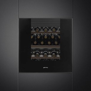 Встраиваемый холодильный шкаф для вина Smeg CVI129B3 фото 2 в Тюмени