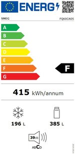 Холодильник Смег FQ60CAO5 фото 4 в Тюмени Холодильник Smeg FQ60CAO5 фото 4 в Тюмени