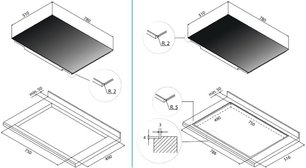Варочная панель Falmec PIANO INDUZIONE (78 х 51) фото 4 в Тюмени