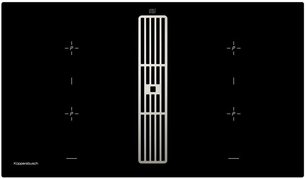 Варочная панель с вытяжкой Kuppersbusch KMI 9850.0 SR Stainless Steel фото в Тюмени