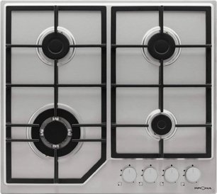 Газовая варочная панель KRONA NEBEL 60 IX W фото в Тюмени