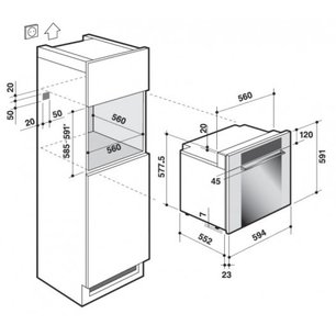 Духовой шкаф Де Дитрих DOP1160W фото 2 в Тюмени Духовой шкаф De Dietrich DOP1160W фото 2 в Тюмени