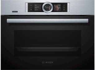 Компактный встраиваемый духовой шкаф-пароварка BOSCH CSG656RS7 фото в Тюмени Компактный встраиваемый духовой шкаф-пароварка BOSCH CSG656RS7 фото в Тюмени