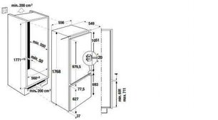 Встраиваемый холодильник Kuppersbusch FKG 8500.1i фото 2 в Тюмени