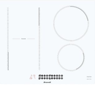 Индукционная варочная панель Brandt BPI164DUW фото в Тюмени