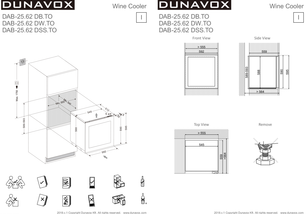 Винный шкаф Dunavox DAB-25.62DW.TO фото 2 в Тюмени