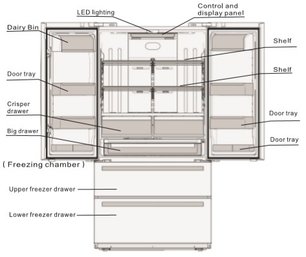 Холодильник Bertazzoni REF90X фото 2 в Тюмени