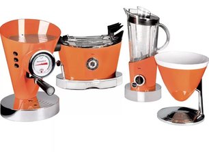Кофеварка Bugatti Espresso Machine Diva Orange фото 2 в Тюмени