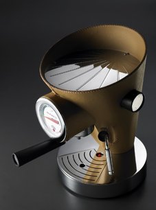 Кофеварка Bugatti DIVA Leather Grey фото 3 в Тюмени