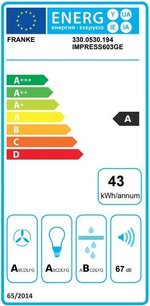Вытяжка Франке IMPRESS 603 GE фото 3 в Тюмени Вытяжка Franke IMPRESS 603 GE фото 3 в Тюмени