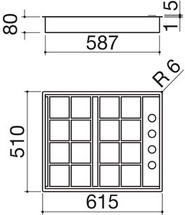 Варочная панель Barazza 1PLB4 фото 3 в Тюмени