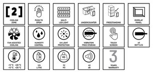 Винный шкаф Dunavox DAUF-45.125DOP.TO фото в Тюмени