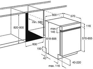 Посудомоечная машина AEG F7802RVI1P фото 2 в Тюмени