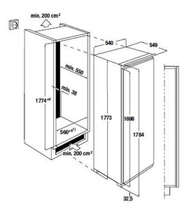 Холодильник Kuppersbusch IKE 3390-2 фото 2 в Тюмени