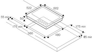 Варочная панель Bertazzoni P604LHERAG фото 3 в Тюмени