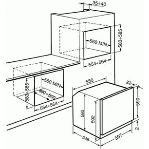 Духовой шкаф Смег SF381X фото 2 в Тюмени Духовой шкаф Smeg SF381X фото 2 в Тюмени
