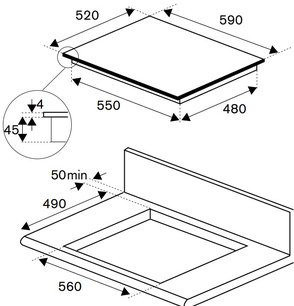 Варочная панель Bertazzoni P604IM2B2NE-20 фото 4 в Тюмени
