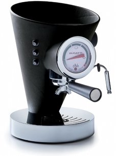 Кофеварка Bugatti DIVA Leather Black фото в Тюмени