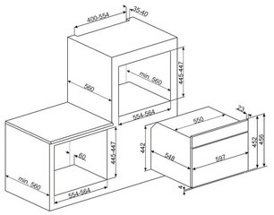 Микроволновая печь Smeg SF4120M фото 2 в Тюмени