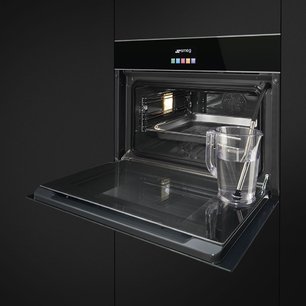 Духовой шкаф комбинированный с пароваркой Смег SF4604VCNX1 фото 2 в Тюмени Духовой шкаф комбинированный с пароваркой Smeg SF4604VCNX1 фото 2 в Тюмени