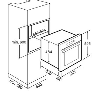 Духовой шкаф Тека HS 710 White фото 2 в Тюмени Духовой шкаф Teka HS 710 White фото 2 в Тюмени