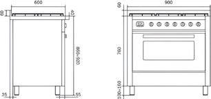 Варочный центр Ilve L096-WMP/MGD фото 3 в Тюмени