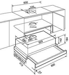 Вытяжка Тека TL1-62 STAINLESS STEEL фото 2 в Тюмени Вытяжка Teka TL1-62 STAINLESS STEEL фото 2 в Тюмени