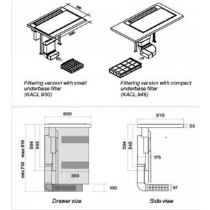 Варочная панель с вытяжкой FALMEC INDUCTION HOB INOX (880) фото 4 в Тюмени