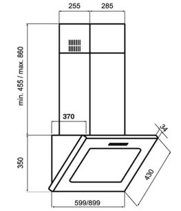 Вытяжка Куперсберг F 617 BL фото 2 в Тюмени Вытяжка Kuppersberg F 617 BL фото 2 в Тюмени