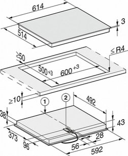 Варочная панель Миле KM 6540 FR фото 4 в Тюмени Варочная панель Miele KM 6540 FR фото 4 в Тюмени