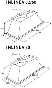 Встраиваемая вытяжка Куперсберг INLINEA 70 BX фото 4 в Тюмени Встраиваемая вытяжка Kuppersberg INLINEA 70 BX фото 4 в Тюмени