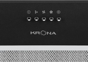 Вытяжка Krona AMBRA 600 black PB фото 3 в Тюмени Вытяжка Krona AMBRA 600 black PB фото 3 в Тюмени