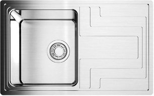 Мойка Omoikiri Mizu 78-IN нержавеющая сталь, крыло справа