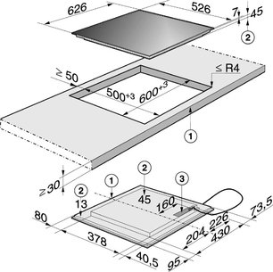 Индукционная панель Miele KM6116 сталь фото 3 в Тюмени
