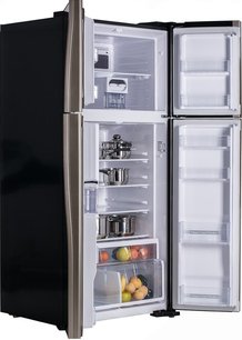 Холодильник Хитачи R-W662 PU3 GBK фото 3 в Тюмени Холодильник Hitachi R-W662 PU3 GBK фото 3 в Тюмени