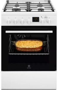 Комбинированная плита Electrolux RKK660201W фото в Тюмени