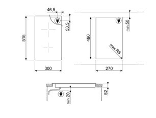 Варочная панель Smeg SI5322B фото 4 в Тюмени