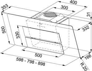Вытяжка Франке FMA 605 BK XS фото 2 в Тюмени Вытяжка Franke FMA 605 BK XS фото 2 в Тюмени