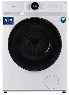 Стиральная машина с функцией сушки Мидеа MF200D80WBS/W-RU фото в Тюмени Стиральная машина с функцией сушки Midea MF200D80WBS/W-RU фото в Тюмени